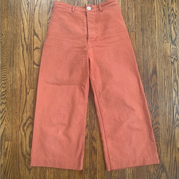 Jesse Kamm sailor pants in colour Paprika - Picture 2 of 7